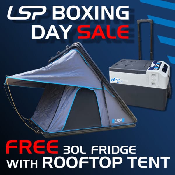 Boxing day special LSP Explorer RTT and free 30L LSP Fridge | roof top tent